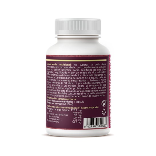 Sotya Riz À La Levure Rouge + Q10 +Dha 60caps