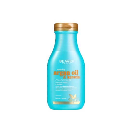 Beaver Argan Oil & Keratin Acondicionador Reparador 350ml