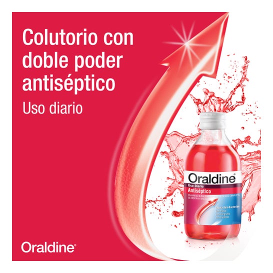 Oraldine Bain De bouche Antiseptique 400ml + 200ml