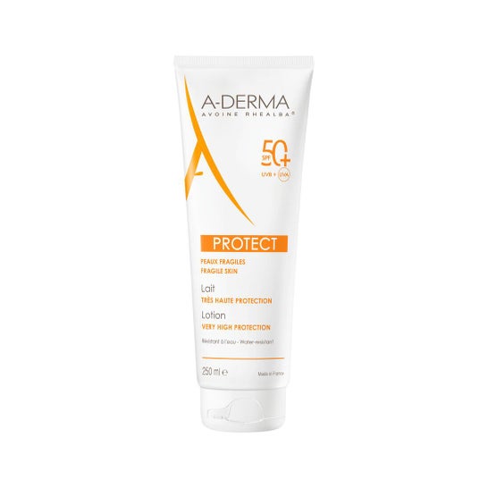 A-Derma Protect Lait Très Haute Protection SPF50+ 250ml