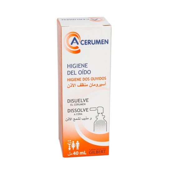 A-Cerumen Spray Hygiène Auriculaire 40ml
