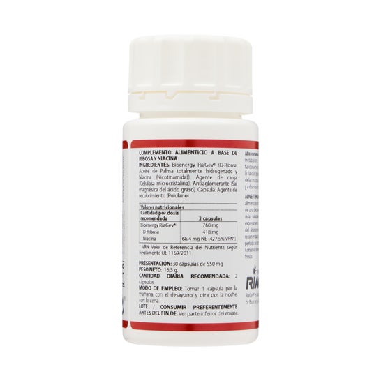 Equisalud Holomega Ribose et Nicotinamide 30 gélules