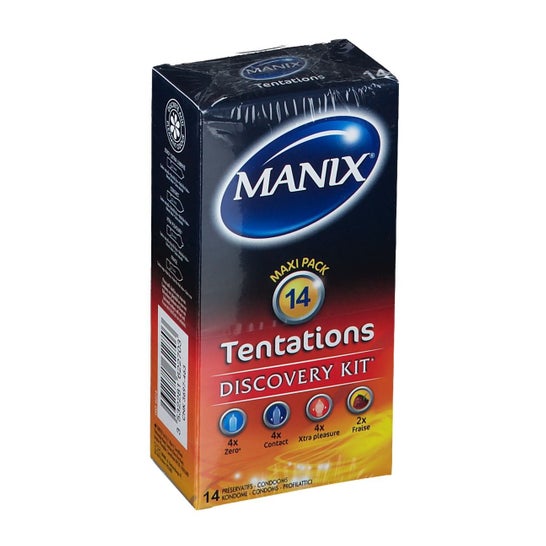 Manix Tentations Kit Découverte 14 préservatifs