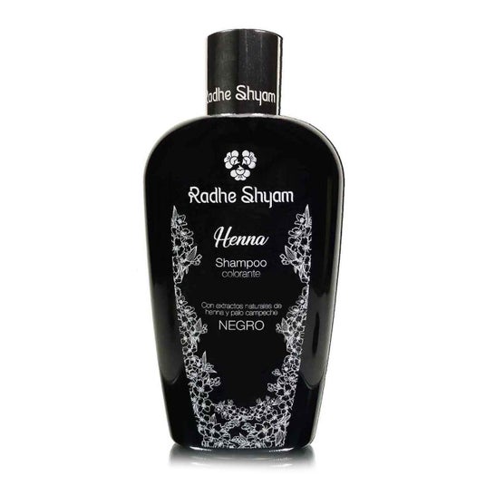 Radhe Shyam Shampooing Shampooing Henné Noir 250ml