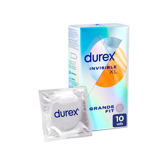 Durex Préservatifs Invisible XL 10uts