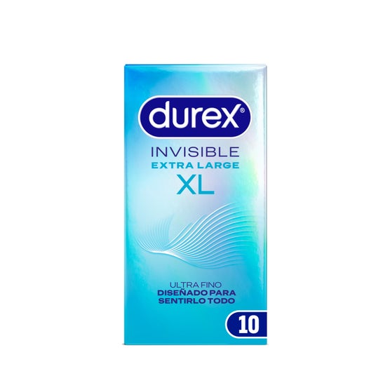 Durex Préservatifs Invisible XL 10uts