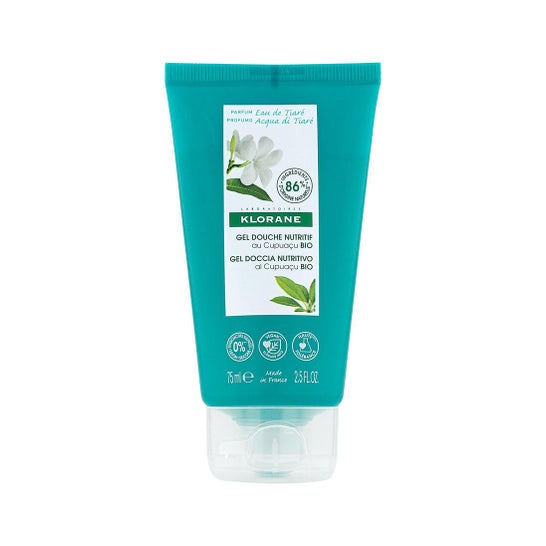 Klorane Gel Douche Nutritif Cupuaçu Bio Eau De Tiaré 75ml