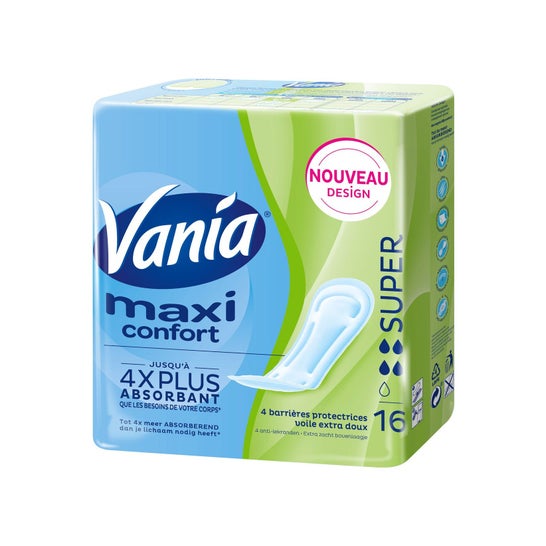 Vania Compresses Maxi Confort Super 16uts