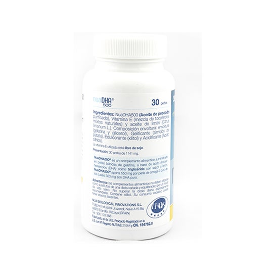 Nuadha 500 citron 30 capsules