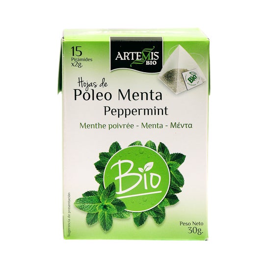 Artemis Bio Menthe Poivrée Feuilles En Pyramide 15x2g