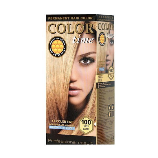 Color Time Color Color Super Blonde Super Blonde Gel Dye 100