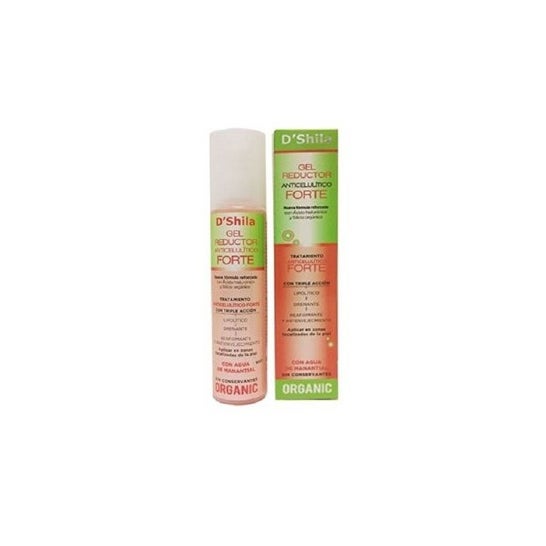 D'shila gel réducteur anti-cellulite forte 200ml