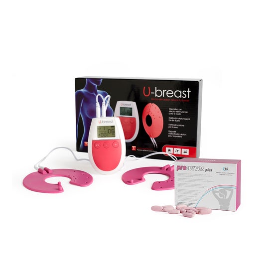 U-Breast Appareil d'Électrostimulation + Procurves Plus 60caps