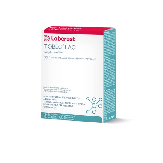 Laborest TIOBEC LAC 30 Comprimés