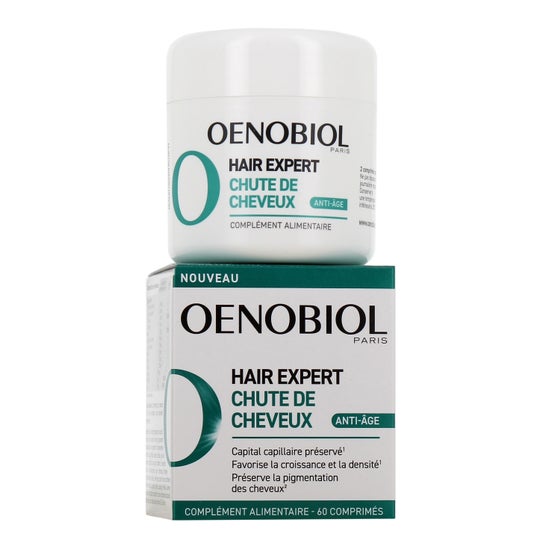 Oenobiol Hair Expert Chute de Cheveux Anti-Âge 60comp
