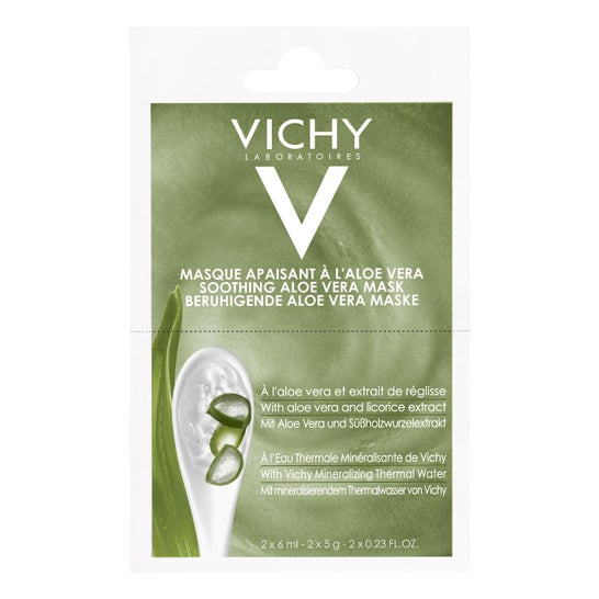 Vichy Pureté Thermale Masque Bi Dose Aloe Vera 12mL