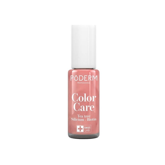 Poderm Color Care Vernis Ongles Or Rose Brillant 235 8ml