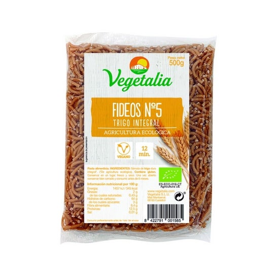 Vegetalia Nouilles de blé Int Nº5 500g