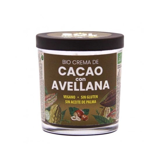 Sol Natural Crème Cacao Noisette Bio 200g