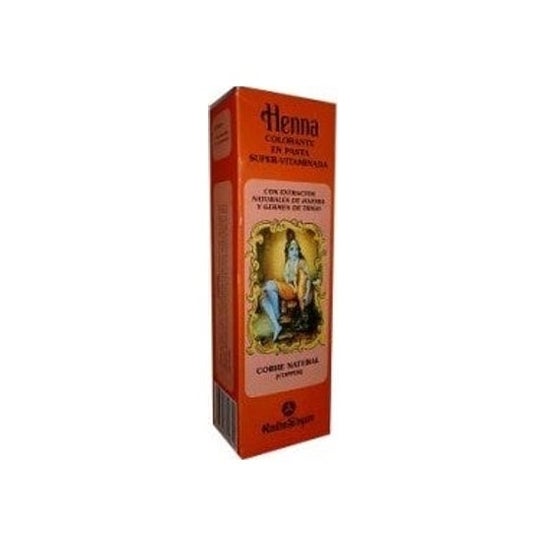 Pâte de henné Radhe Shyam au henné naturel et au cuivre