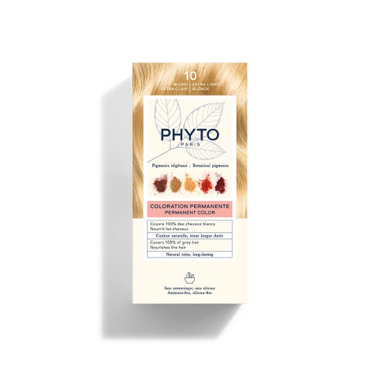Phyto Phytocolor Teinture Cheveux Kit 10 Blond Clair Extra
