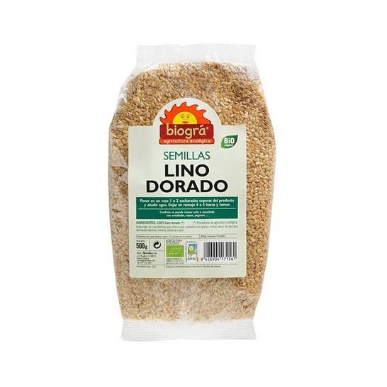 Graine de lin Bioga Golden Seed Bio 500 g