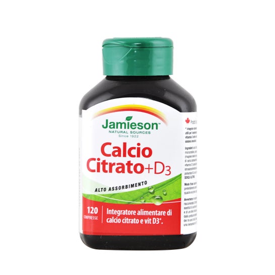 Jamieson Citrate de Calcium + Vitamine D3 120comp