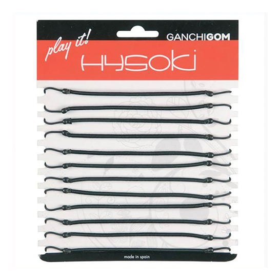 Hysoki Set Gomas con Gancho Negro