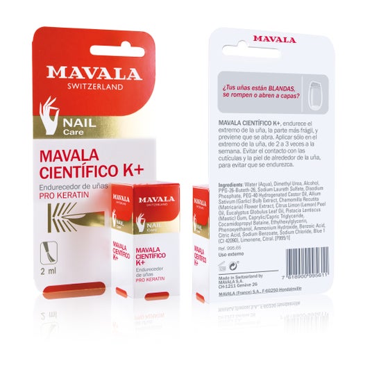 Mavala Cientifico Durcisseur K+ Durcisseur à ongles 2ml