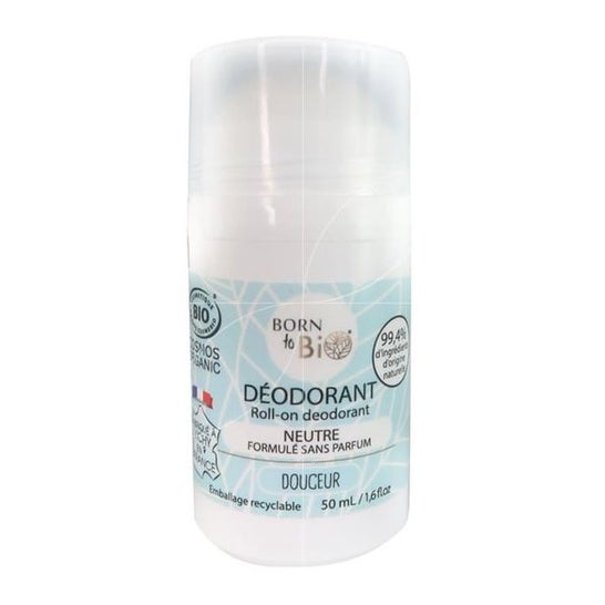 Born To Bio Déodorant Neutre Sans Parfum Douceur 50 ml