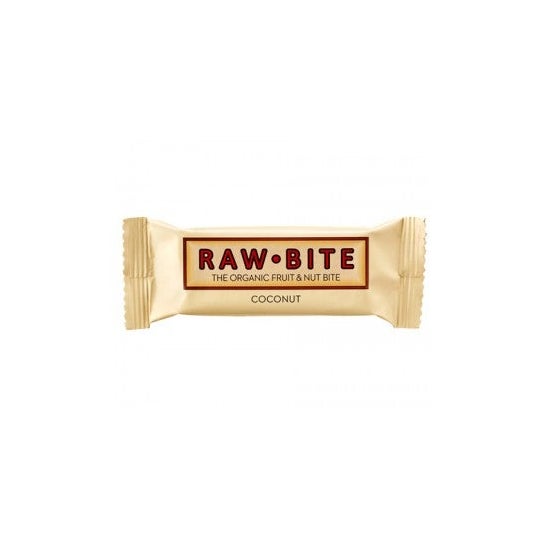 Raw Bite Barre Biologique Noix De Coco 50g