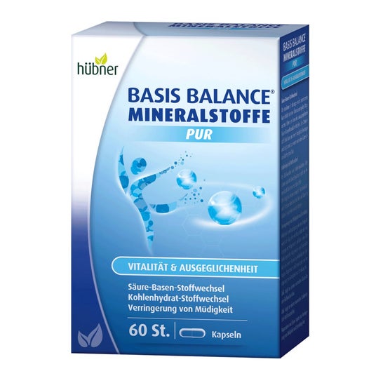 Hübner Basis Balance Pure Minerals 60caps