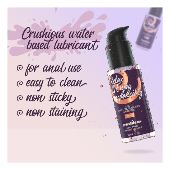 Crushious Relax & Enjoy Responsibly Lubrifiant Anal 50ml