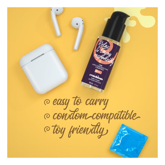 Crushious Relax & Enjoy Responsibly Lubrifiant Anal 50ml