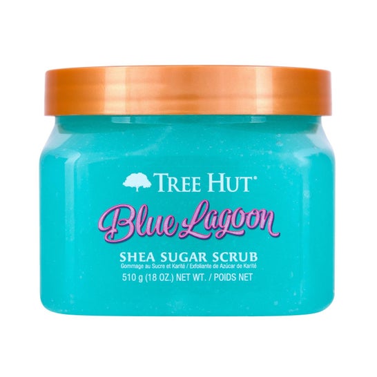 Tree Hut Blue Lagoon Shea Sugar Scrub Exfoliant Corps 510 g