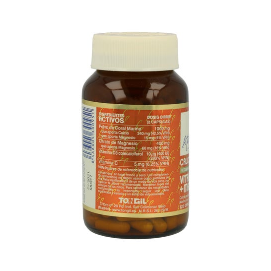 Tongil Calcio Coral Vit D3 Mg 120cap *