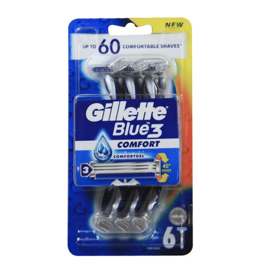 Gillette Rasoirs Blue 3 Comfort 6uts