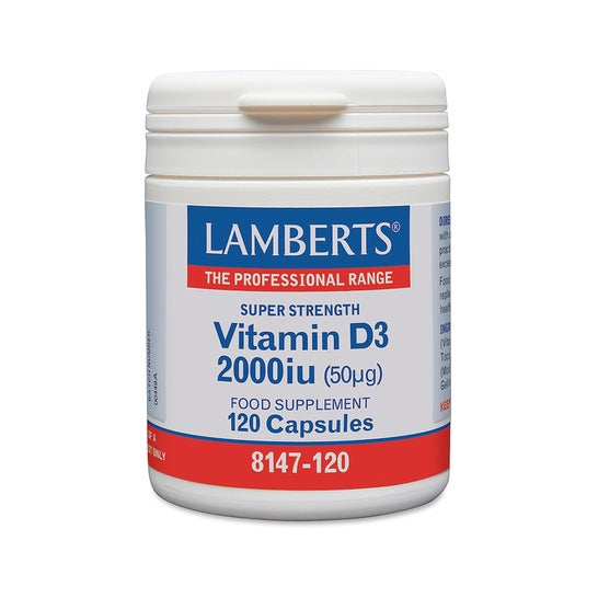 Lamberts Vit D3 2.000 Ui 120caps