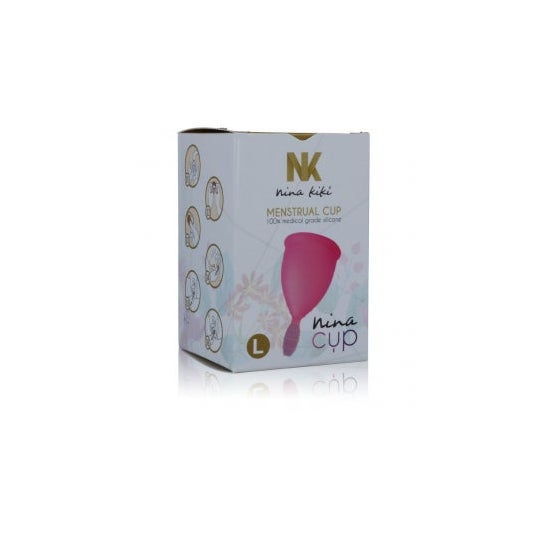 Nina Cup Menstrual Cup Taille L Rose 1ud
