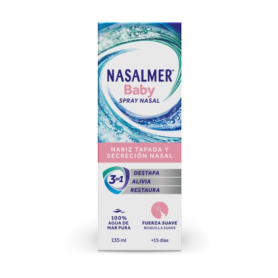 Nasalmer Baby Spray Nasal 3en1 Force Douce 135ml