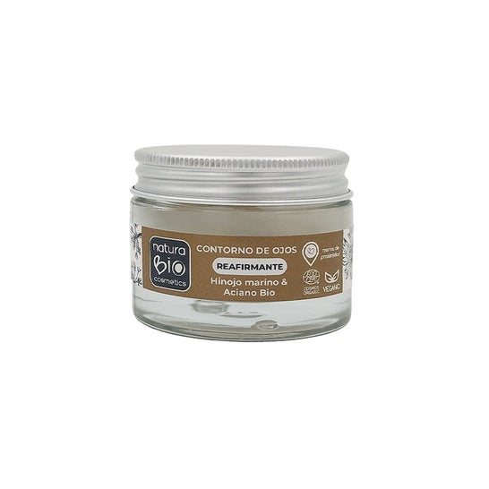 Naturabio Cosmetics Crème contour des yeux raffermissante Fenouil 30 ml