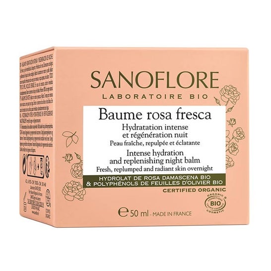 Sanoflore Rosa Fresca Baume de Rosée Bio 50ml