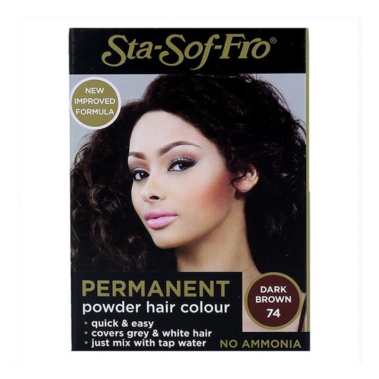 Sta-Soft-Fro Poudre de coloration permanente 74 brun foncé 8g