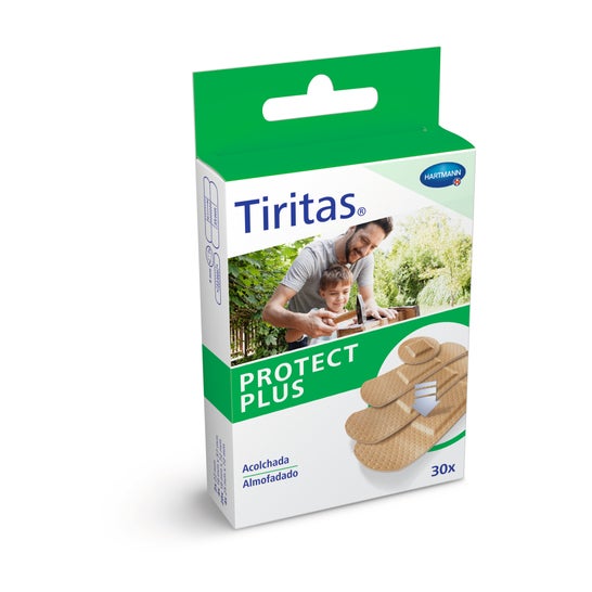 Tiritas Protect Plus Assortiment 4 Tailles 30 uts