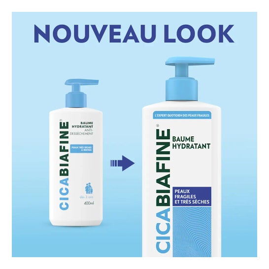 Biafine Cicabiafine Baume Corporel Hydratant 400ml
