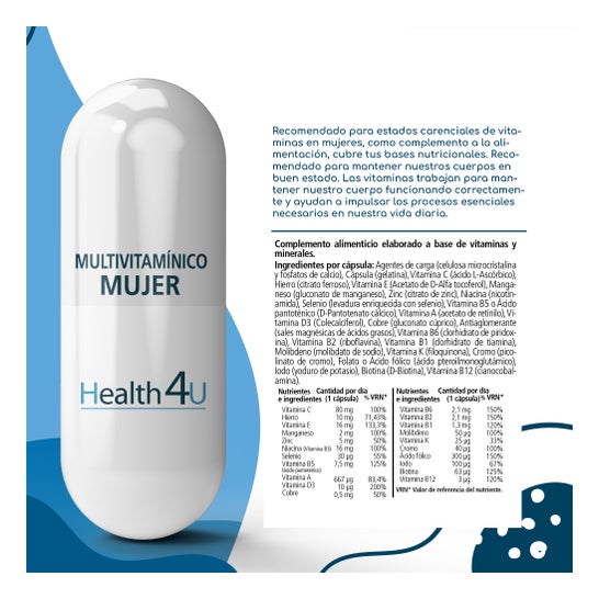 Health4U Multivitamines Femme 30caps