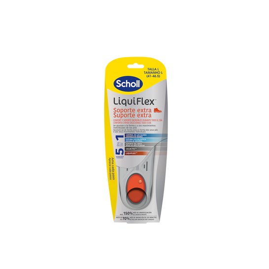 Scholl LiquiFlex Semelles Soutien Renforcé Taille 2 1 Paire