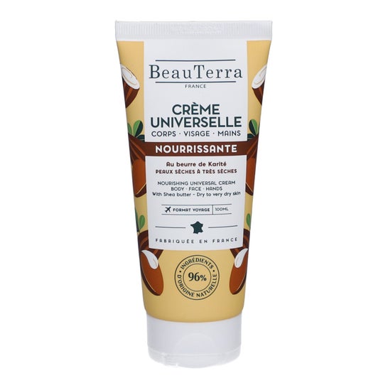 BeauTerra Crème Universelle Nourrissante Karité 100ml