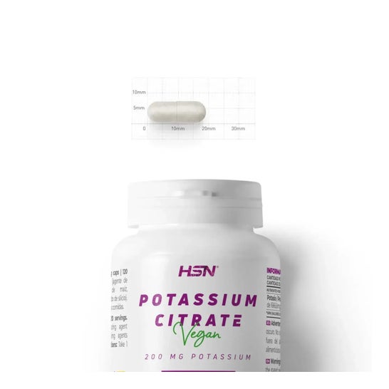 HSN Citrato de Potasio 200mg 120vcaps