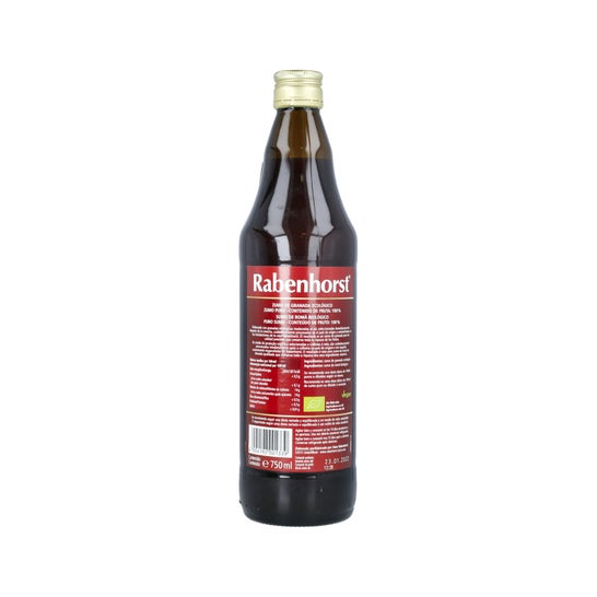 Rabenhorst Jus de grenade biologique 750ml